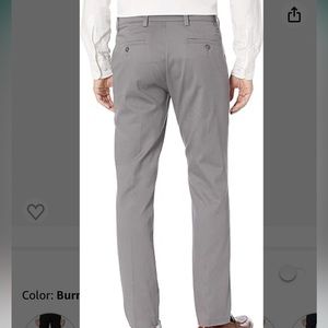 Dark grey slim fit dockers khakis